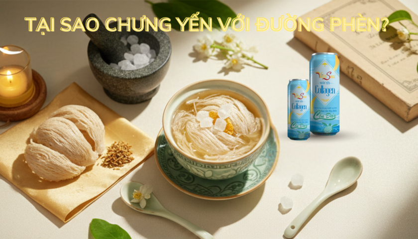 Tại sao chưng yến với đường phèn?