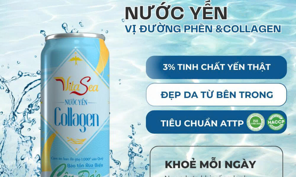 nước yến collagen Vitasea