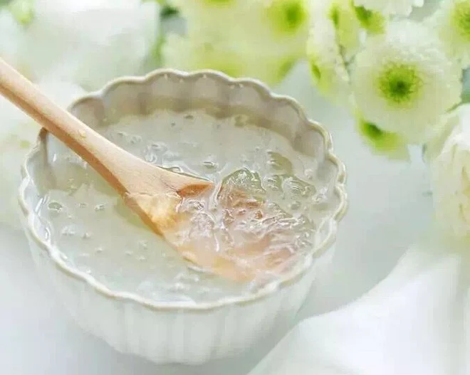 nước yến cho người mới ốm dậy